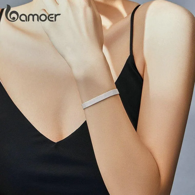 100% Real Sterling Silver 925 Reflexions Bracelet for Women European Luxury Fine Jewelry SCX110