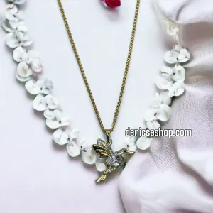 14K BIRD PENDANT P315