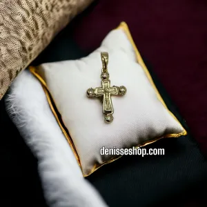 14K CRUCIFIX PENDANT P297