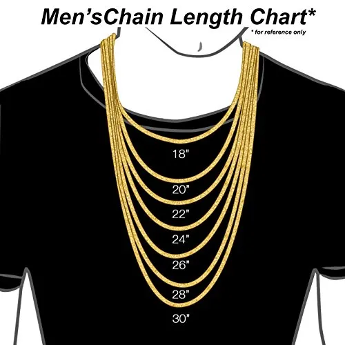 14K Solid Yellow Gold 3.8mm Cuban Curb Link Chain Necklace- Lobster Claw Clasp (White, 20)