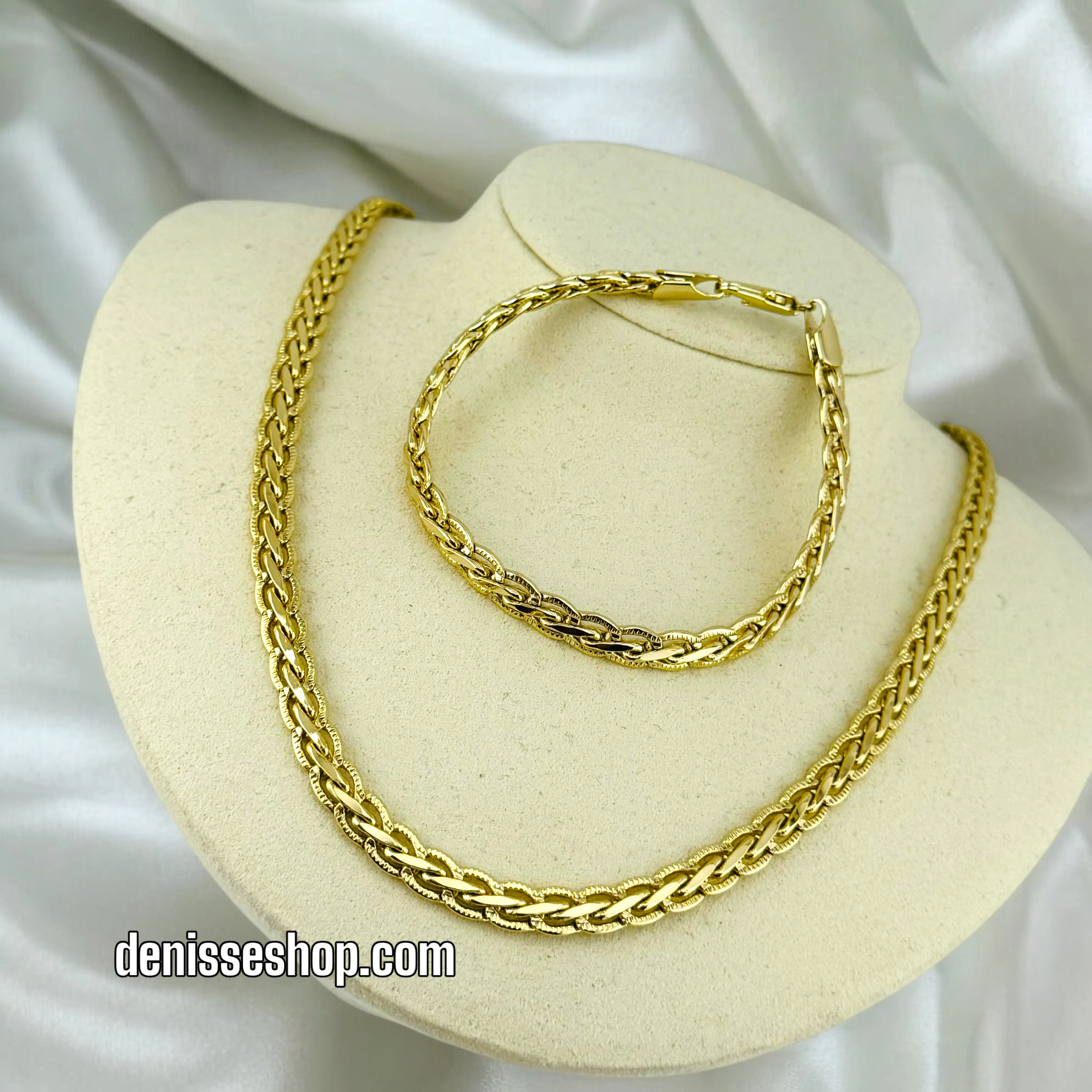 14K / WOMEN ROPE FASHION NECKLACE 20” SET N103