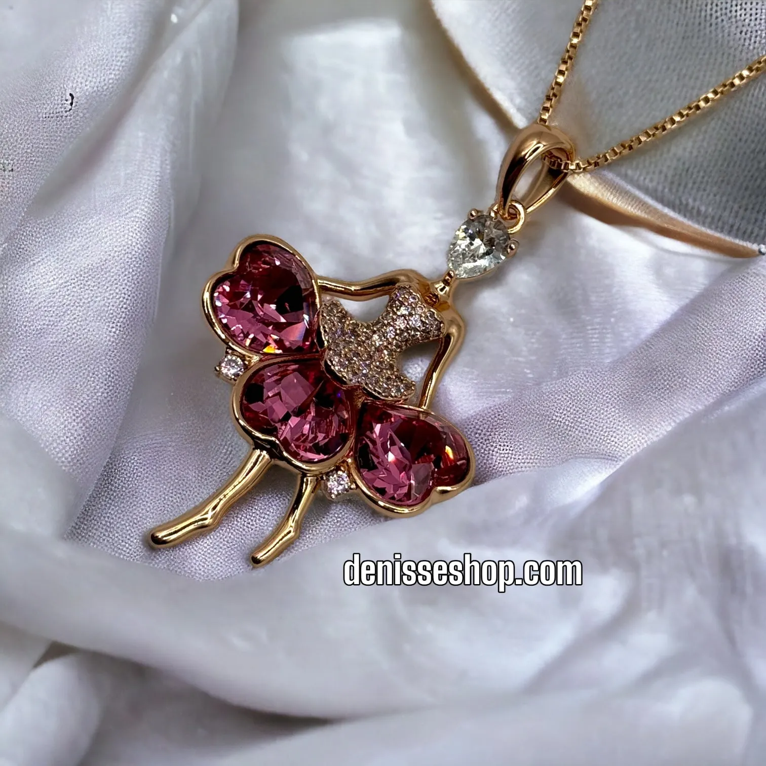 18K BALLERINE NECKLACE P289