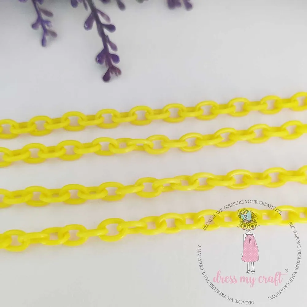 Acrylic Chain #2 - Yellow