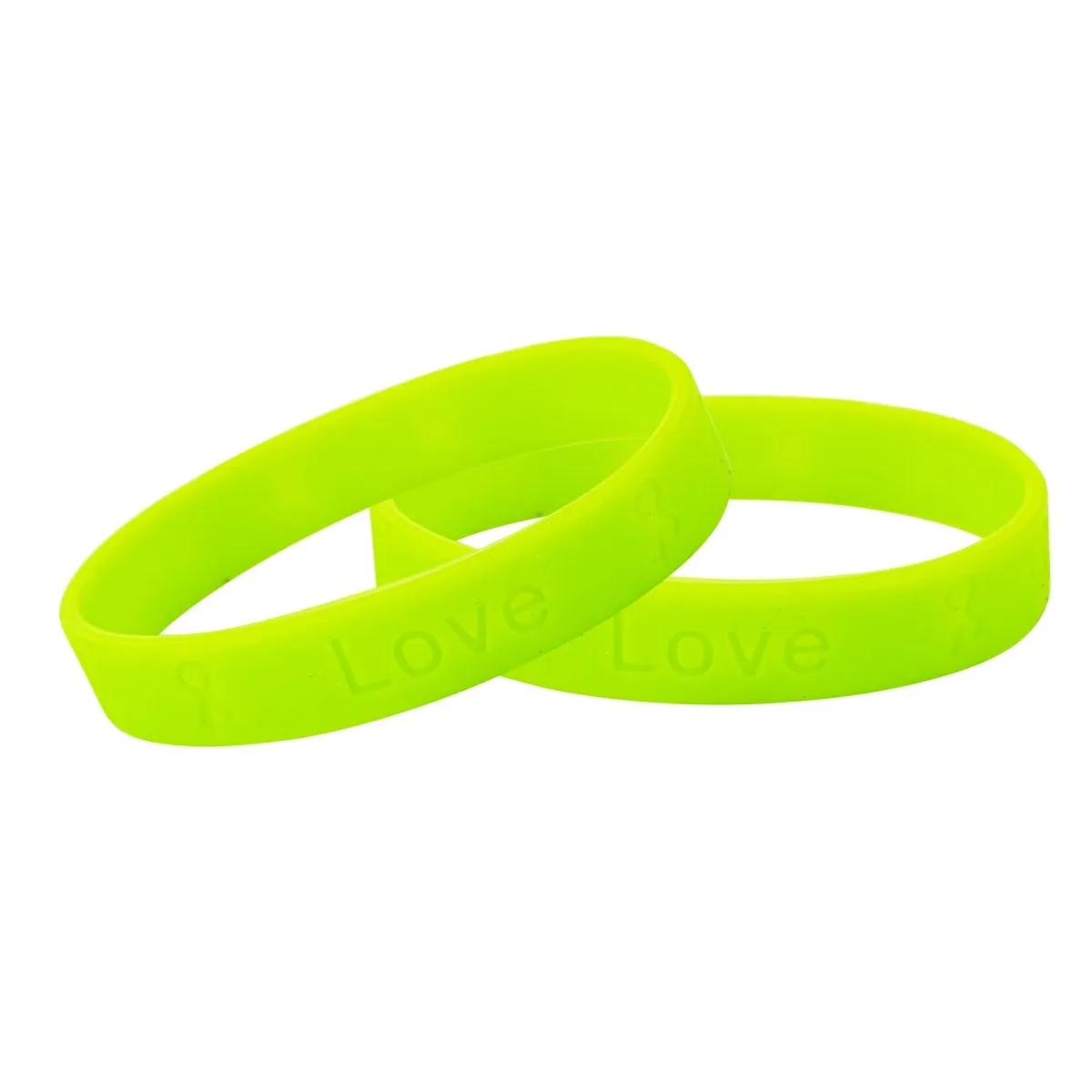 Adult Lyme Disease Awareness Silicone Bracelet Wristbands