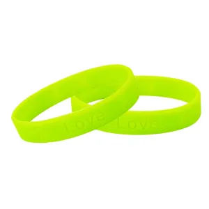 Adult Lyme Disease Awareness Silicone Bracelet Wristbands