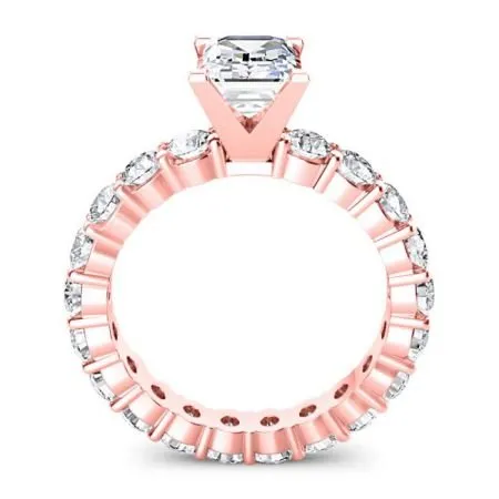 Angela - GIA Natural Emerald Diamond Engagement Ring