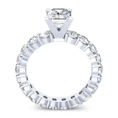 Angela - GIA Natural Emerald Diamond Engagement Ring