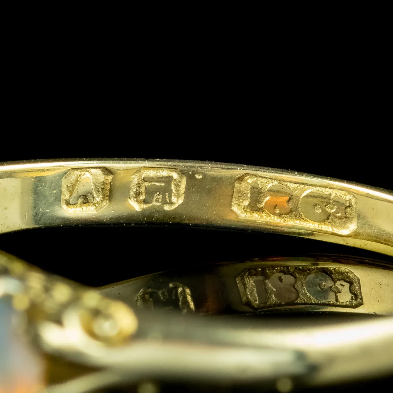 Antique Victorian Natural Opal Diamond Ring 1.1ct Opal