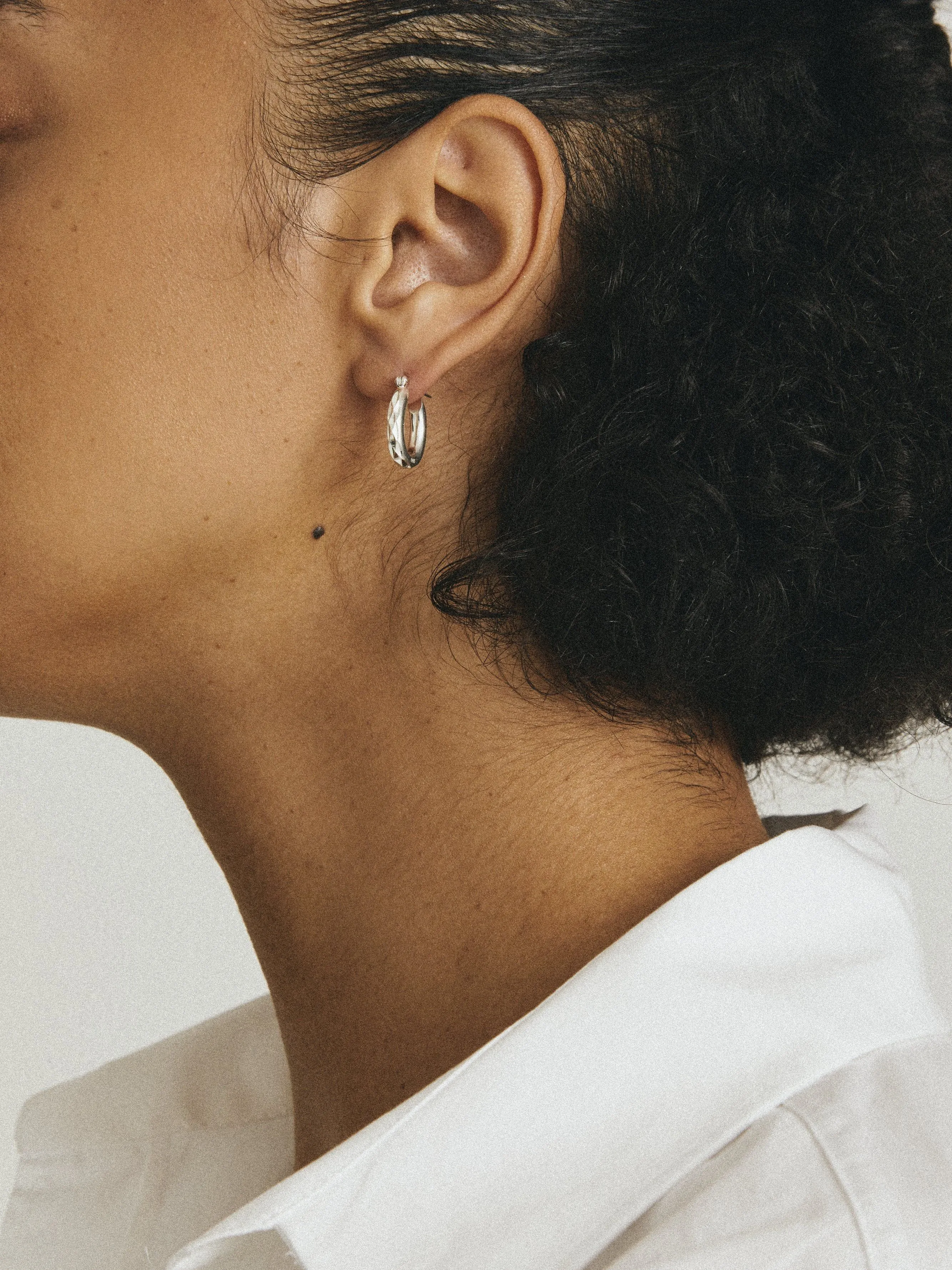 ANTWERP DESIGN CUT PIERCED EARRINGS