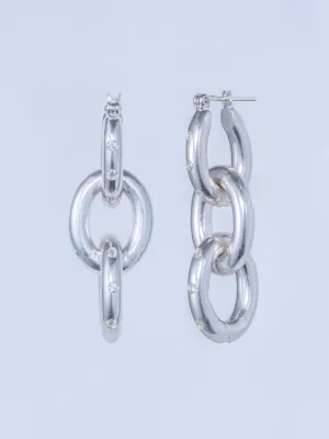 ANTWERP DIAMOND TRIPLE PIERCED EARRINGS