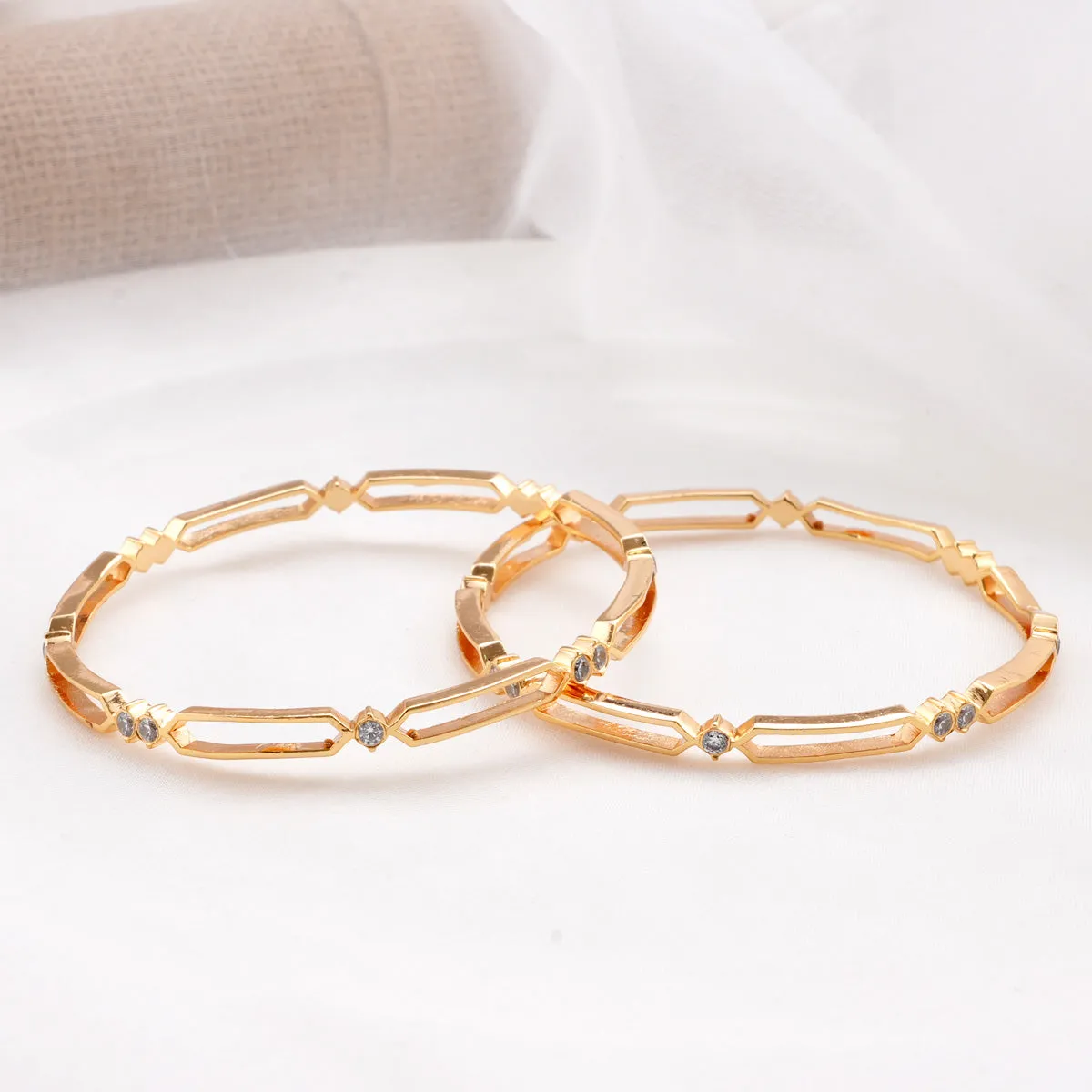 Anushika Stone Pair Bangle