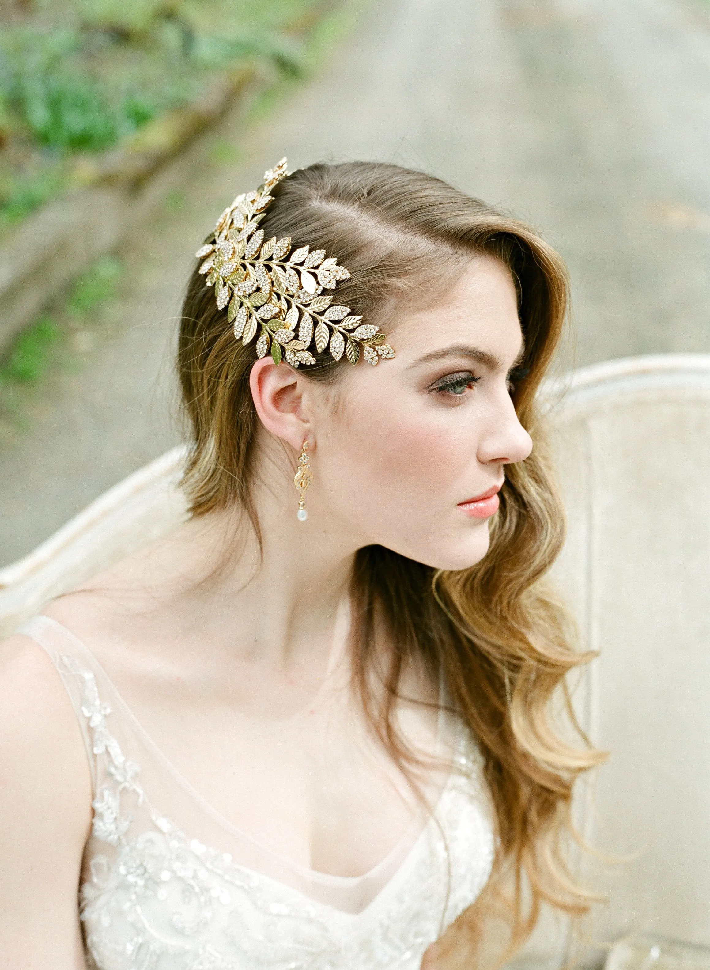 AURELIE Silver Earrings and Necklace