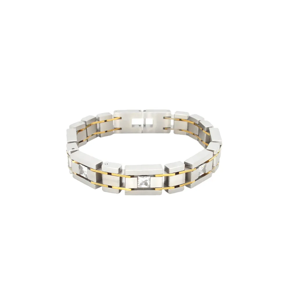 Block Link Bracelet