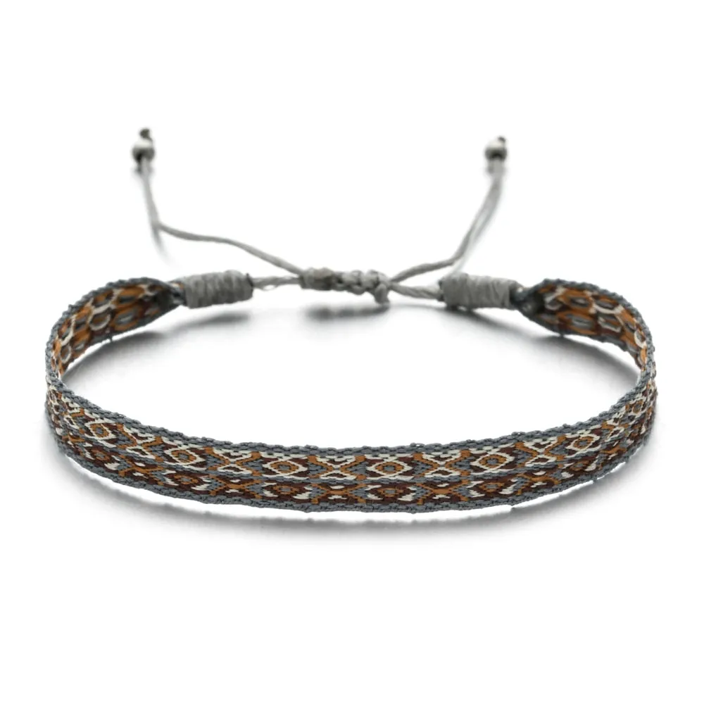 Boho Colorful Woven Rope String Bracelet Yoga Handmade Chic Webbing Friendship Bracelets for Men Women Child Lucky Jewelry
