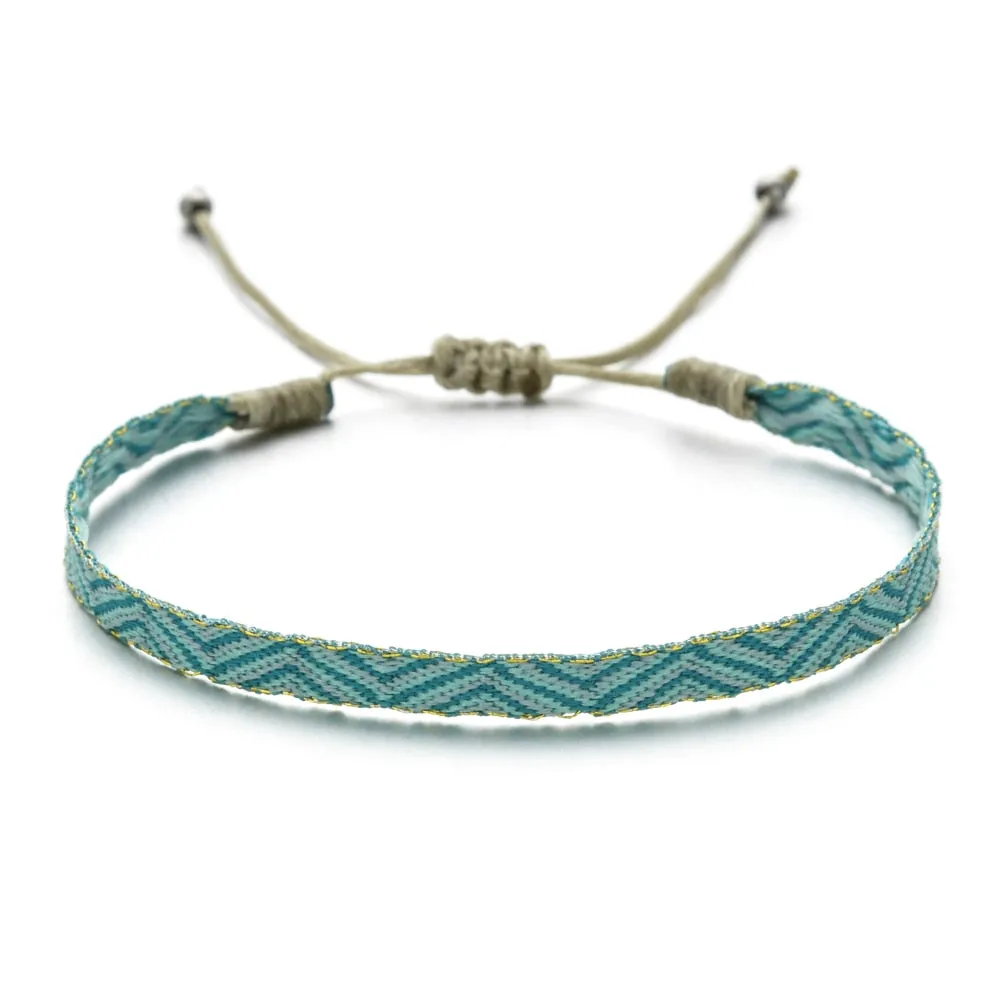 Boho Colorful Woven Rope String Bracelet Yoga Handmade Chic Webbing Friendship Bracelets for Men Women Child Lucky Jewelry