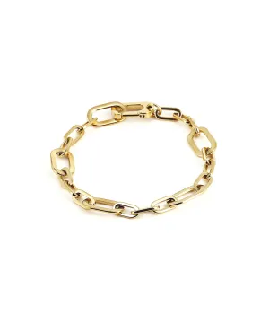 Bracelet Alexia (Acier doré)