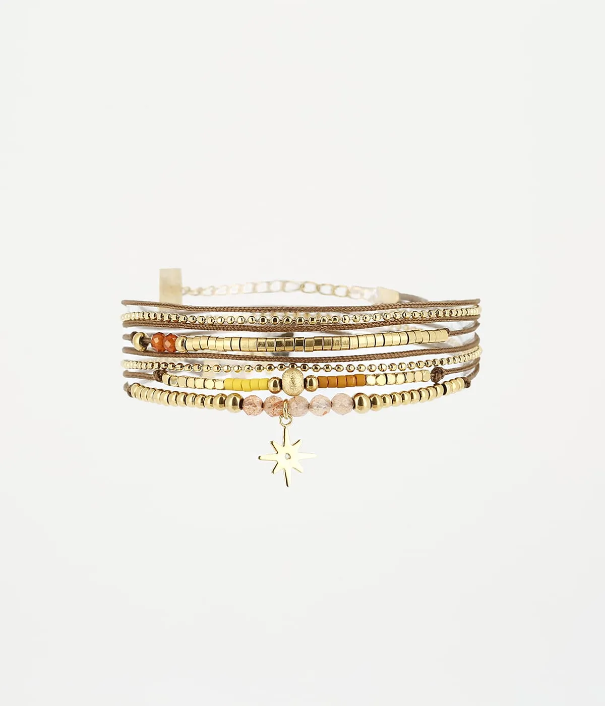 Bracelet Aster (Acier doré)