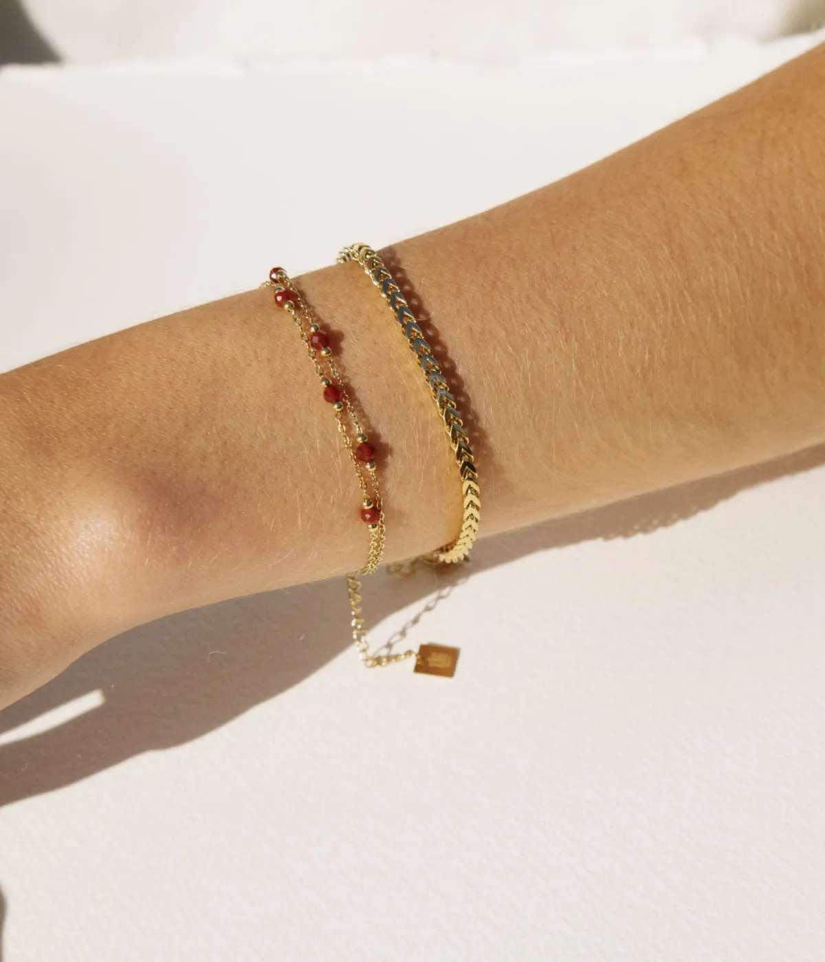 Bracelet Sinner (Acier doré)