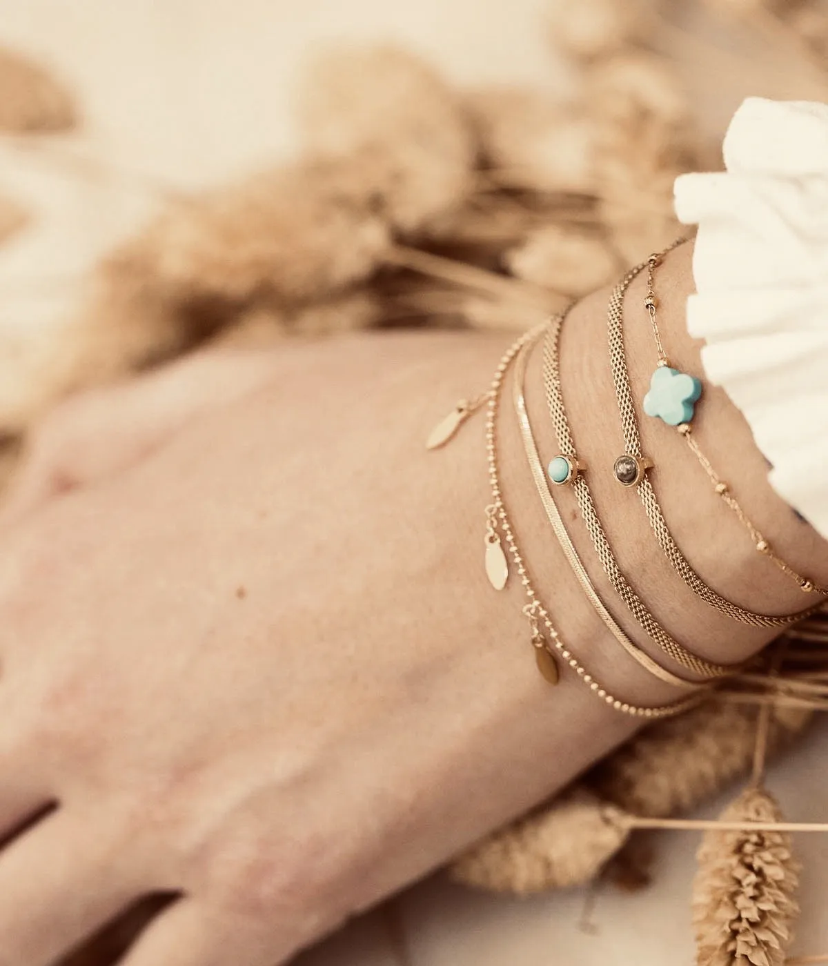 Bracelet Symi (Acier doré)