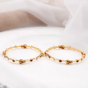 Chandrika Stone Pair Bangle