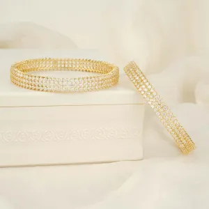 Chanyaa Stone Pair Bangles