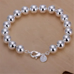 Charm Bracelet- Authentic Silver Beads