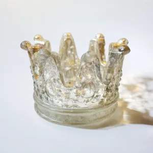 Crown Jewelry Tray Tea Candle Holder