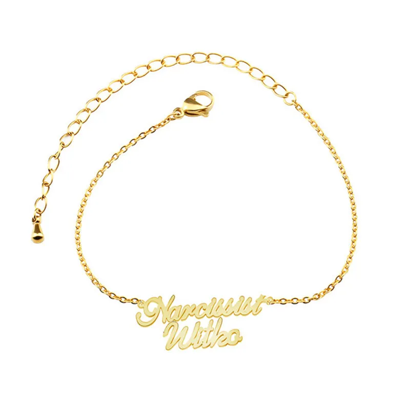 Custom Double Name Bracelet