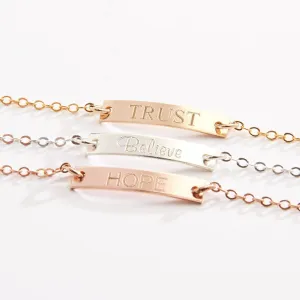 Customized Anklet - Ankle Bracelets - CG327A. Starts at