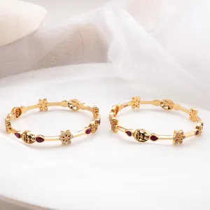 Delica Stone Pair Bangle