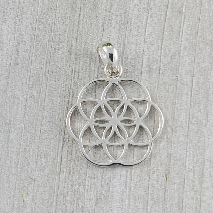 Delicate Flower of Life Pendant