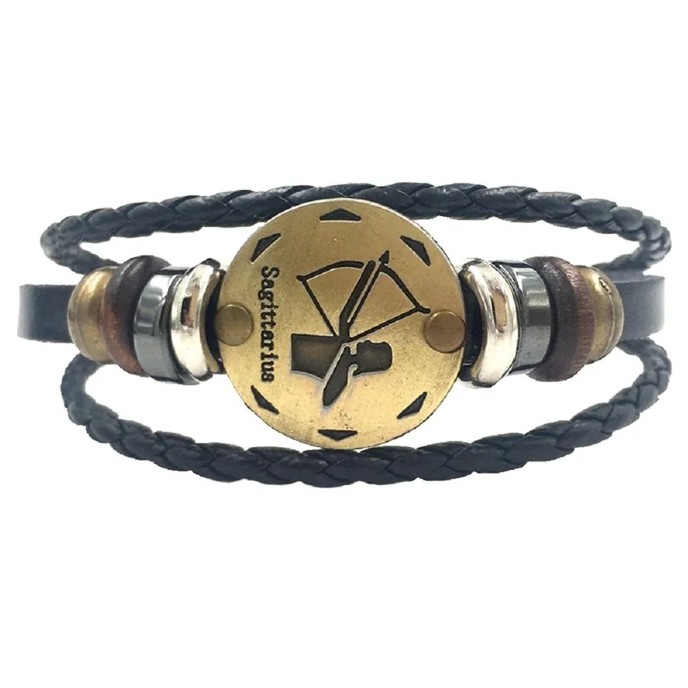 Designing Casual Leather Bracelet For Men