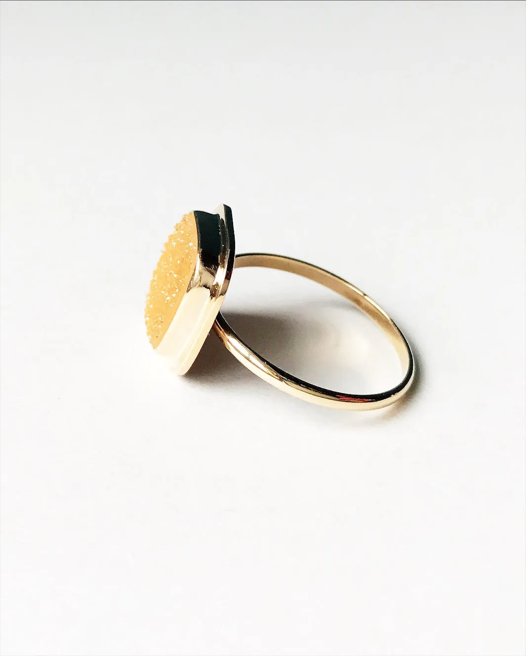 Druzy ring