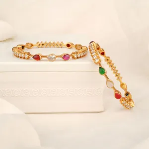 Elina Stone Pair Bangle