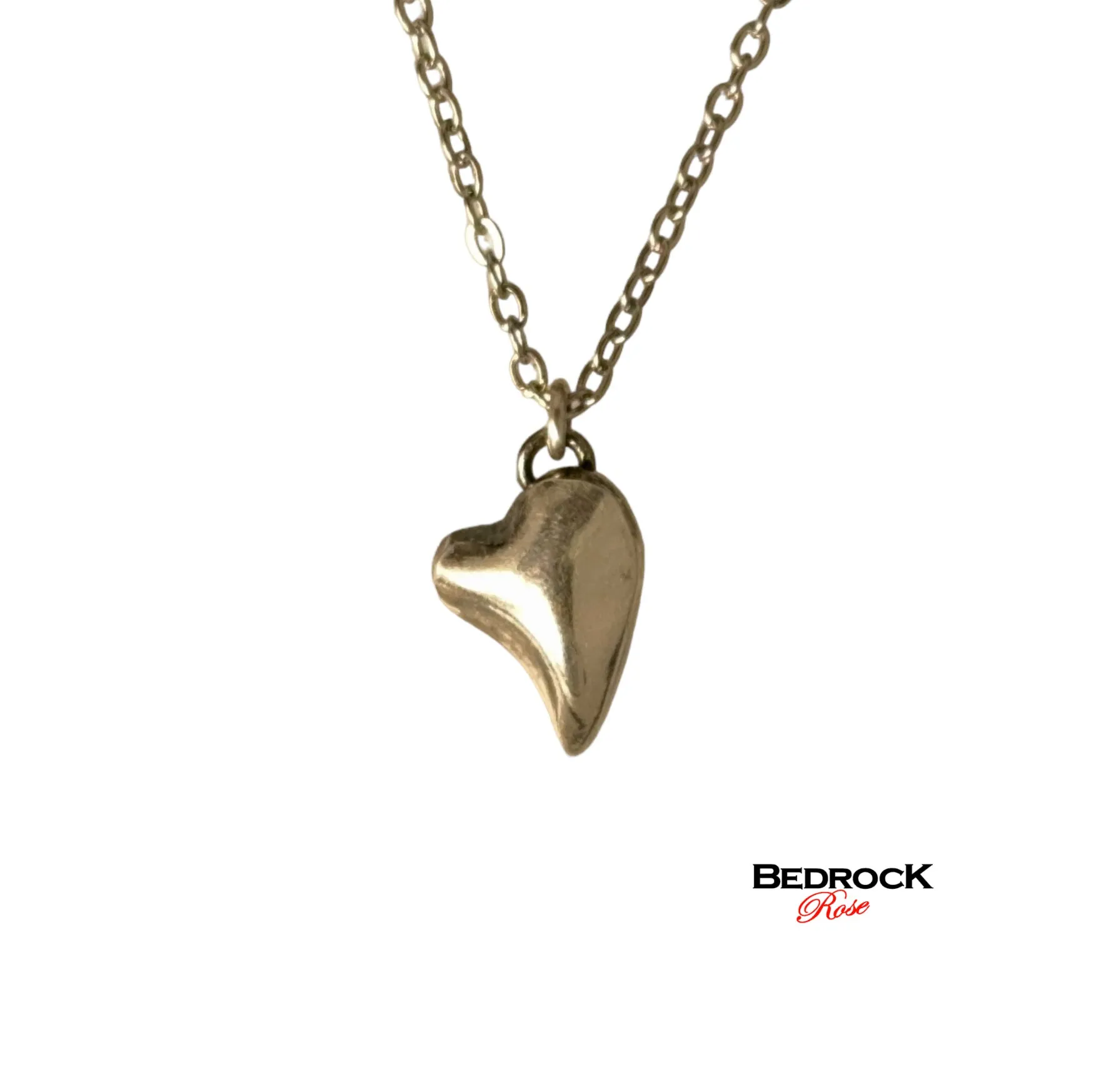 Fine Silver Heart Pendant | Love Heart