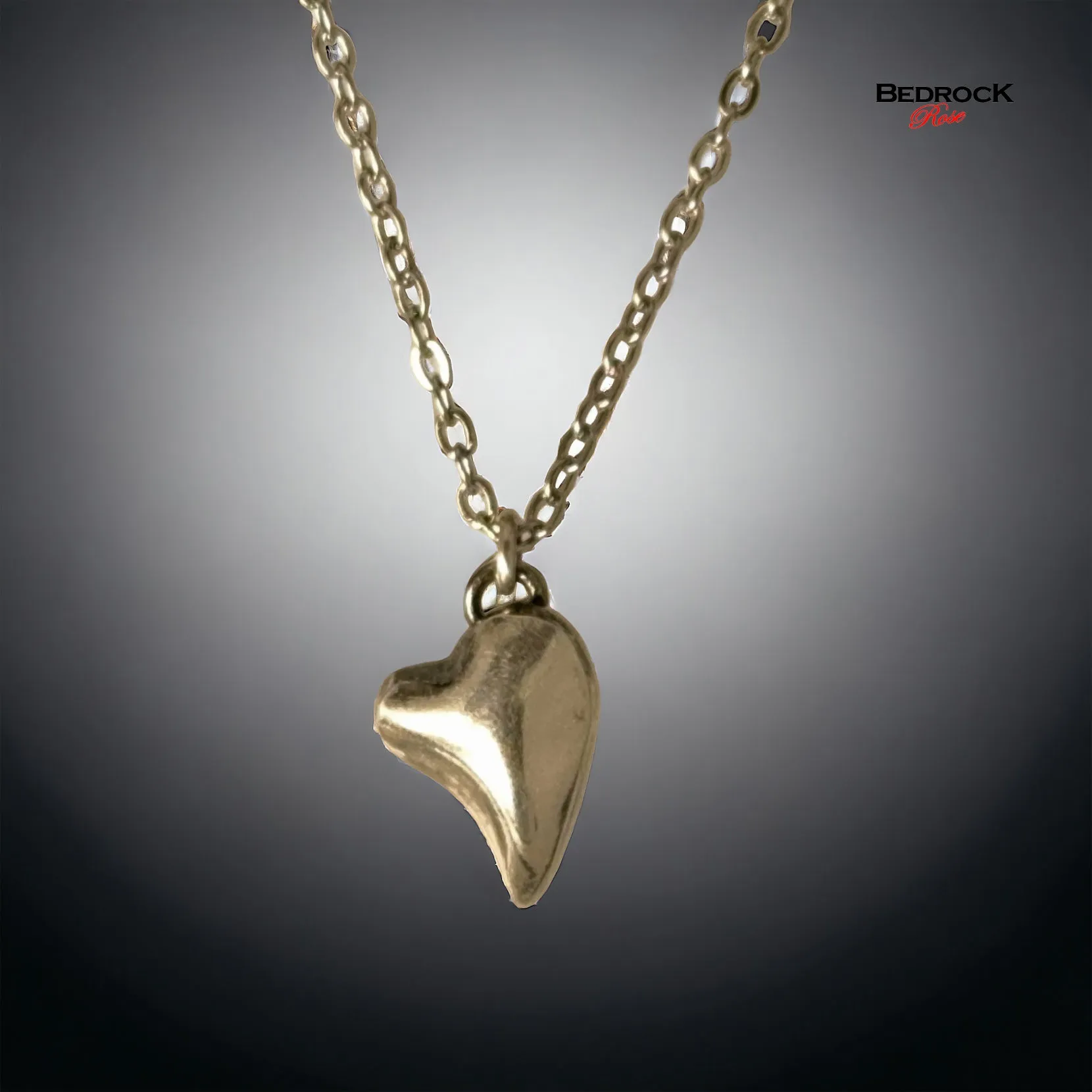 Fine Silver Heart Pendant | Love Heart
