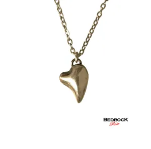 Fine Silver Heart Pendant | Love Heart