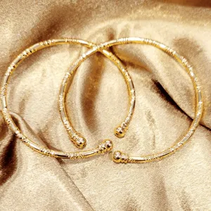 Gold Plated Bangles