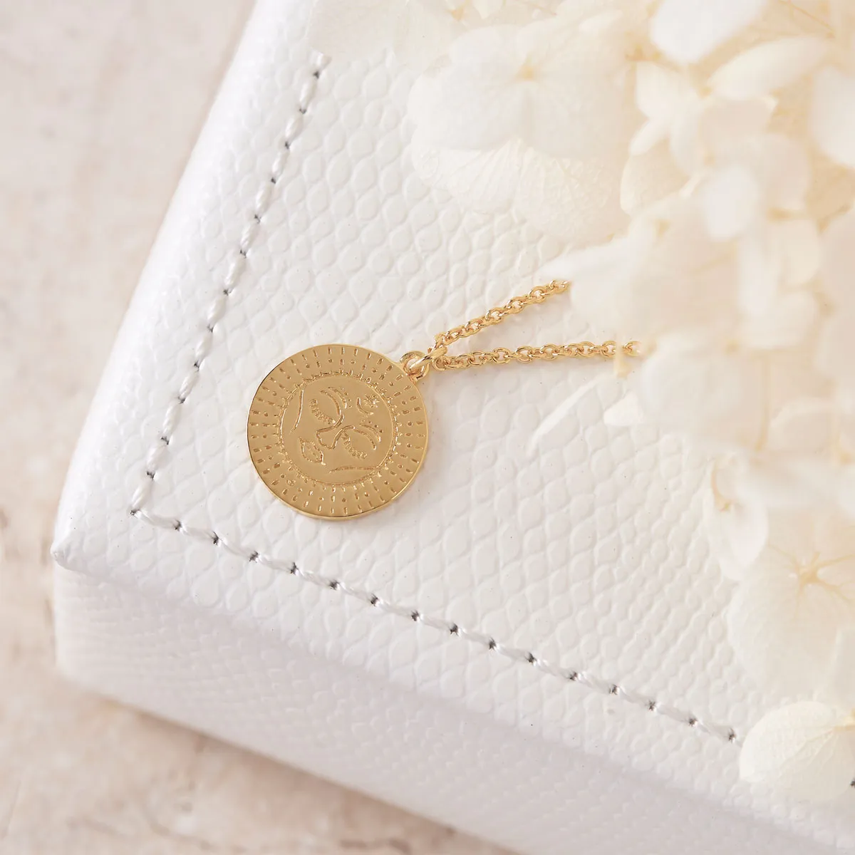Gold Tantra Necklace