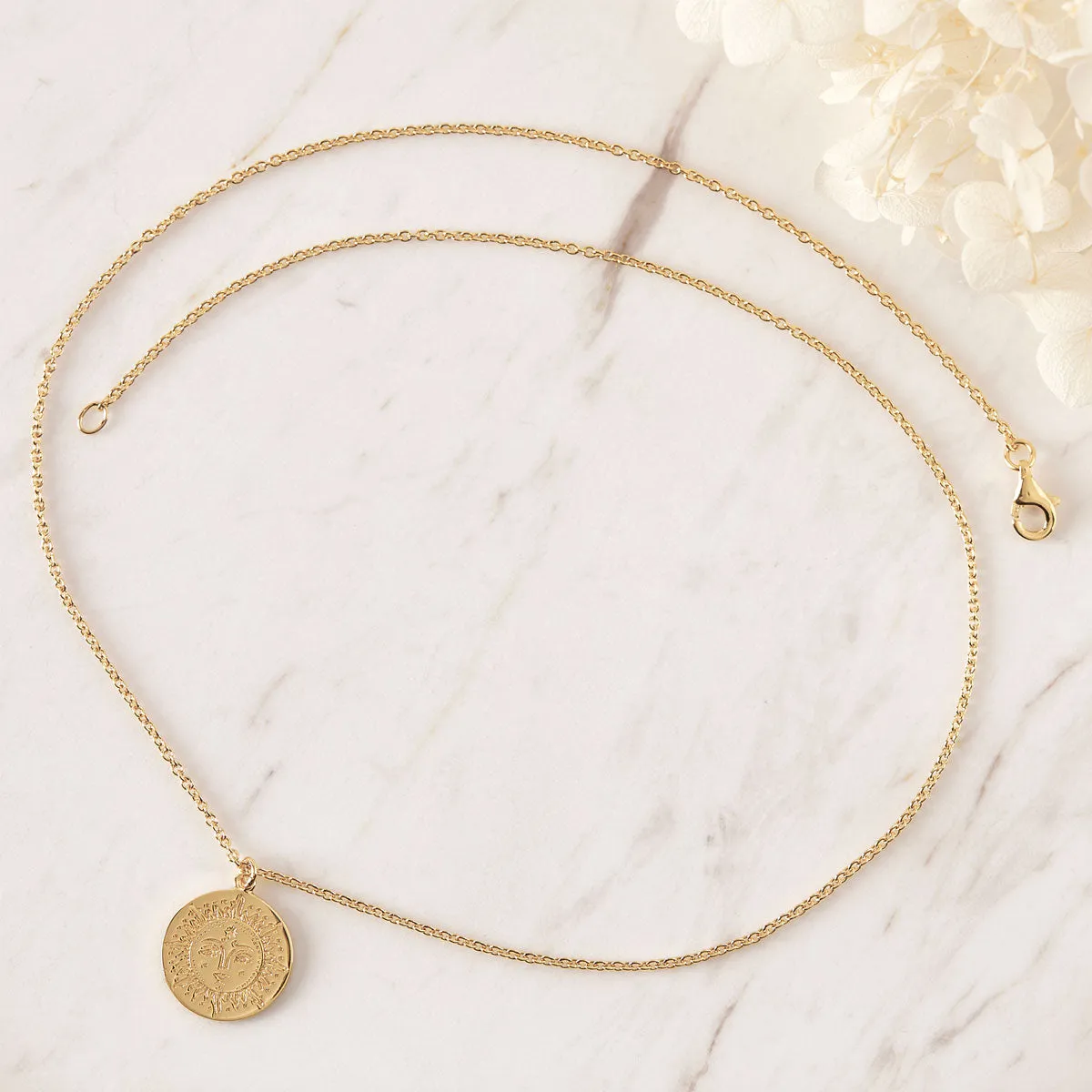 Gold Tantra Necklace
