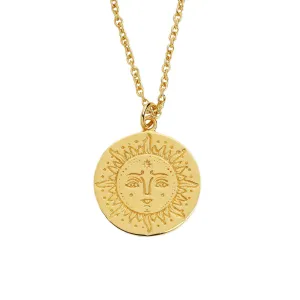 Gold Tantra Necklace
