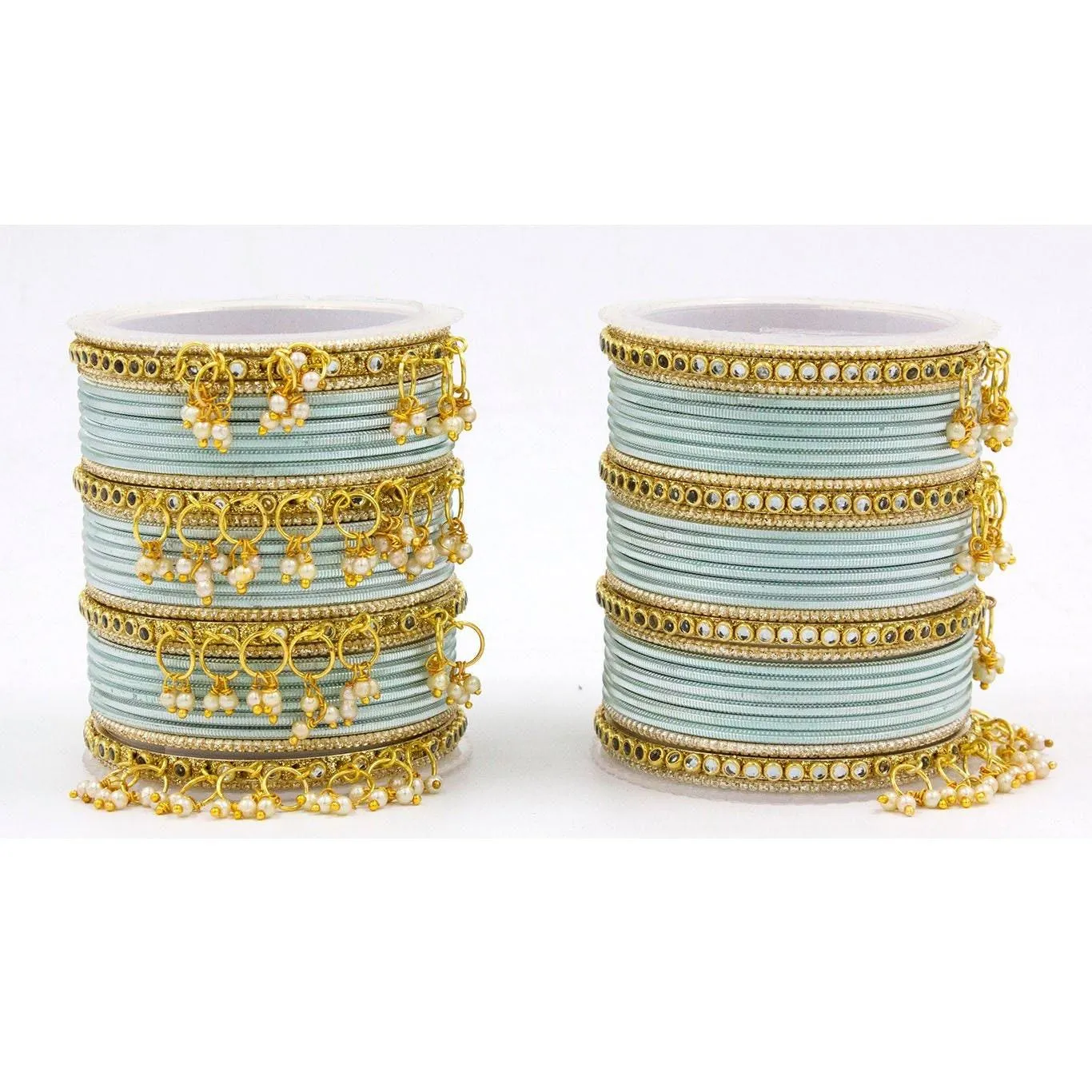 Indian Bangle Set, Metal Bangles set, Bridal Bangles