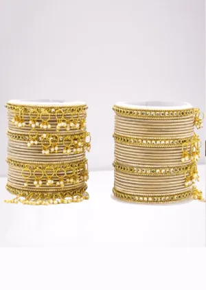Indian Bangle Set, Metal Bangles set, Bridal Bangles