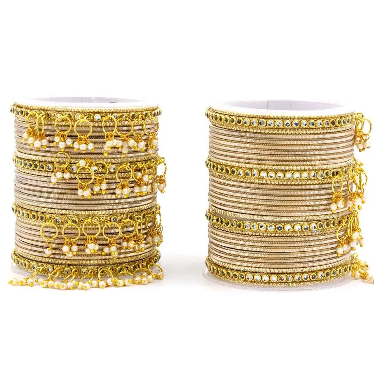 Indian Bangle Set, Metal Bangles set, Bridal Bangles
