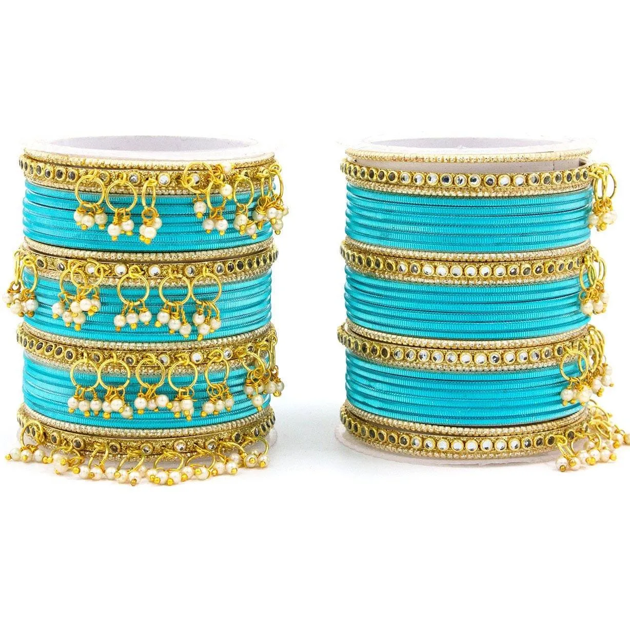 Indian Bangle Set, Metal Bangles set, Bridal Bangles