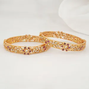 Iniyani Stone Pair Bangles