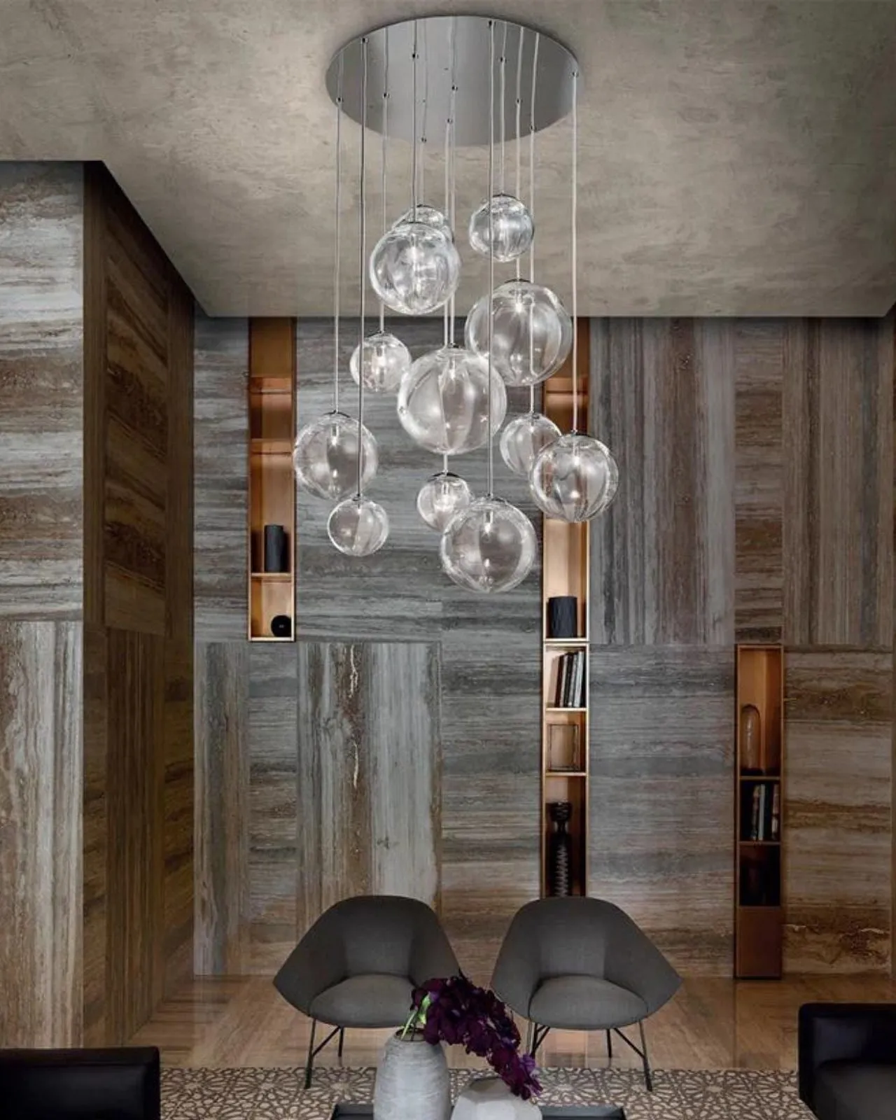 Italian Combination Globe Pendant Light | Assorted Configurations