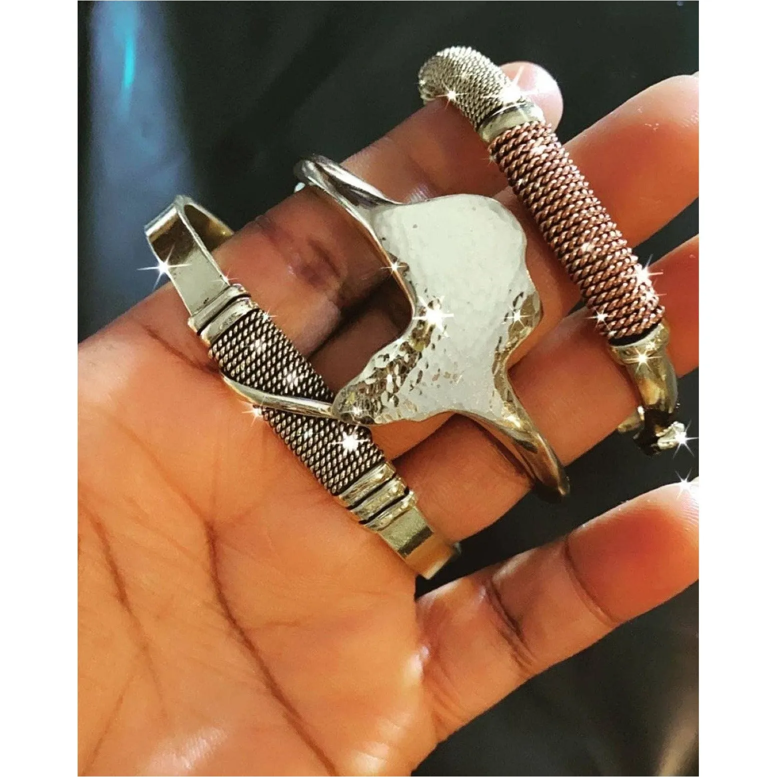 Kenyan Unisex Brass Bracelets/Bangles