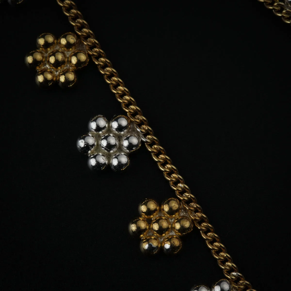 Kudi Chain Choker Dual Tone (15 Motif)