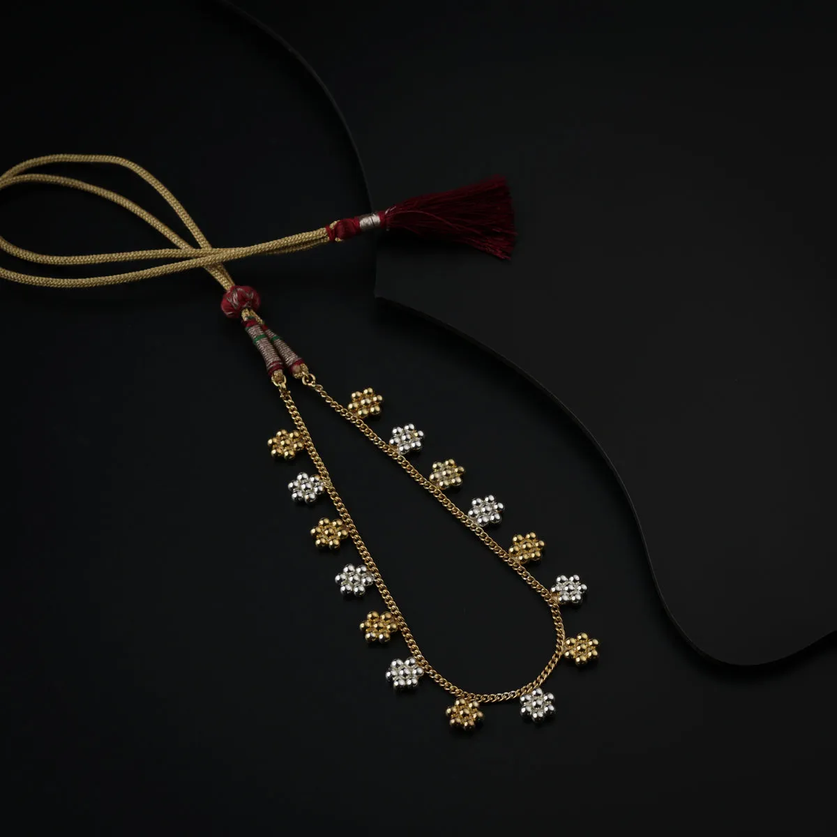 Kudi Chain Choker Dual Tone (15 Motif)